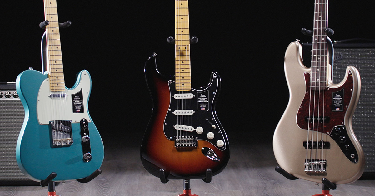 Fender's American Professional Classic family of guitars
