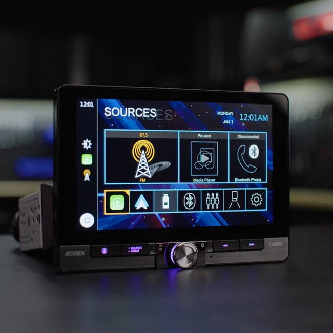 Jensen CAR813 Digital multimedia receiver at Crutchfield Canada