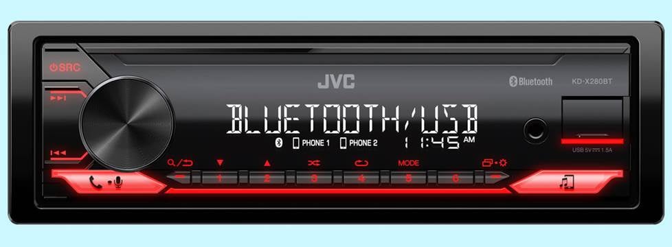 JVC KD-X280BT digital media receiver