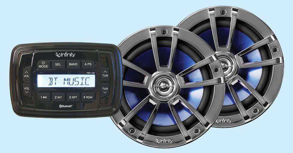 Infinity INF-MPK250 Marine audio package