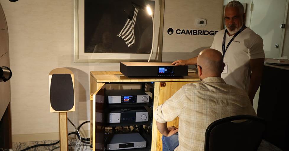 Photo of the Cambridge listening room