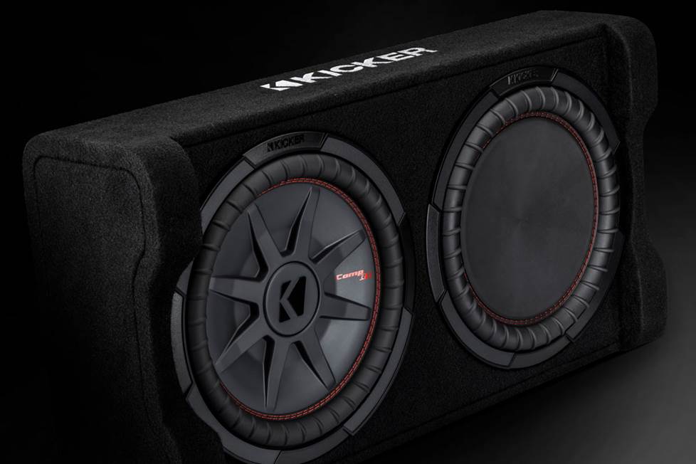 Kicker powered subwoofer