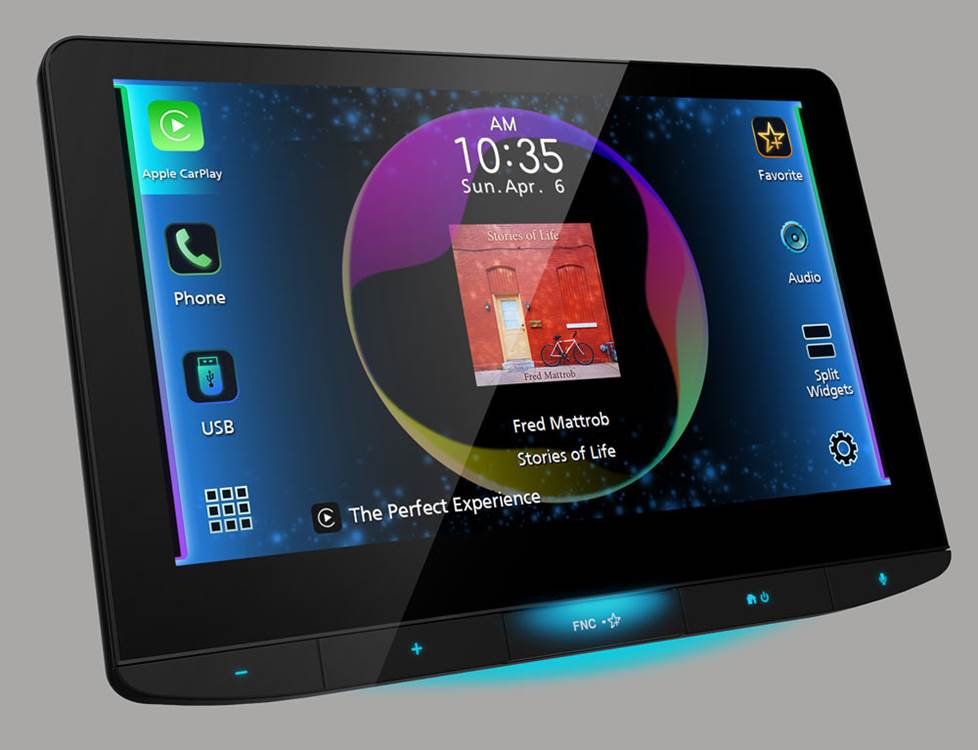 JVC KW-Z1001W car stereo