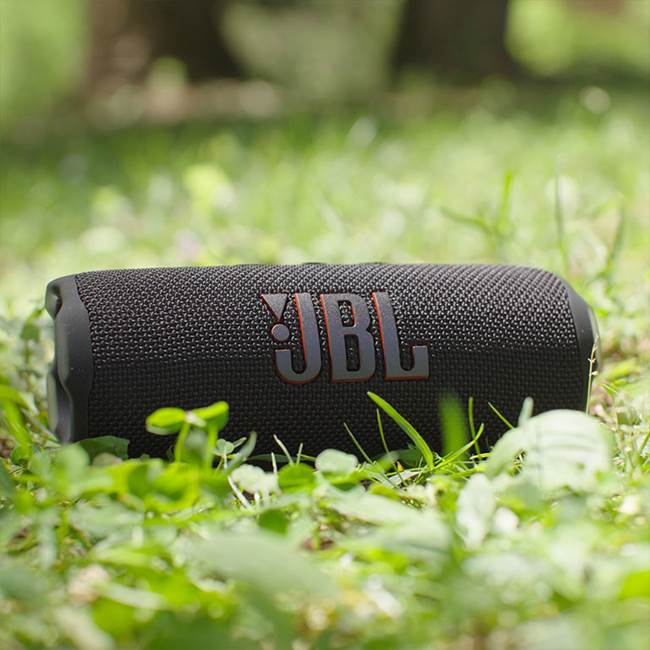 JBL Flip 7 (Black) Waterproof portable Bluetooth® speaker (Black