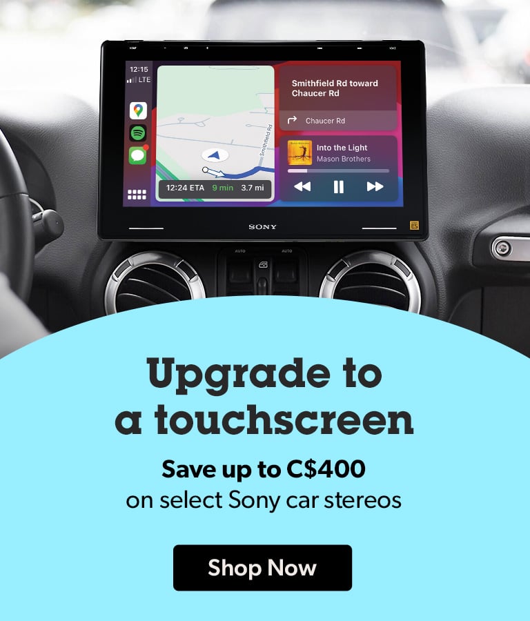 Save up to C$400 on select Sony car stereos. Upgrade to a touchscreen .Shop now.