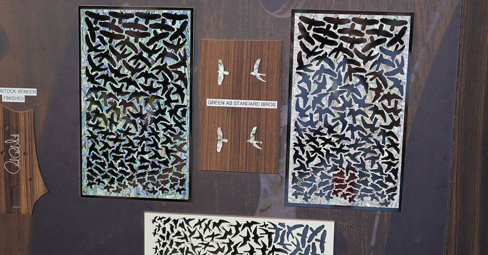 Cells for PRS iconic bird inlays