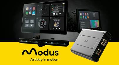 Introducing Modus car and marine audio