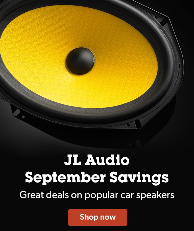 JL Audio September Savings. Great deals on popular car speakers. Shop now.