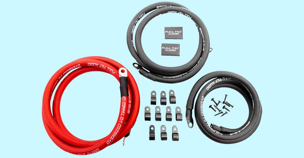 Sundown Audio big three wiring upgrade kit