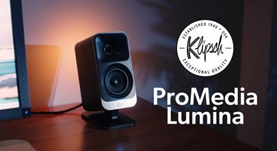Video: Klipsch ProMedia Lumina computer music system