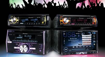 Light up your dash with Pioneer MIXTRAX