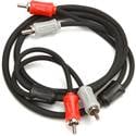 Crutchfield 2-Channel RCA Patch Cables - 3-foot