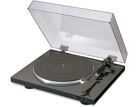 Denon DP-29F Automatic belt-drive turntable with pre-mounted