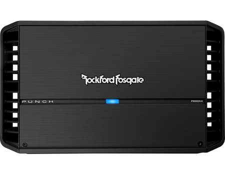 Rockford ロックフォード Fosgate p600×4 Rockford Fosgate Punch P600X4 4-channel car amplifier — 75 watts