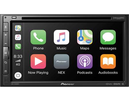 Pioneer AVH-2550NEX DVD receiver at Crutchfield Canada