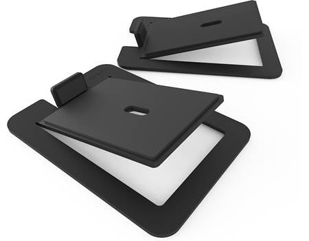Kanto S6 (Black) Desktop speaker stands for Kanto YU6 and TUK