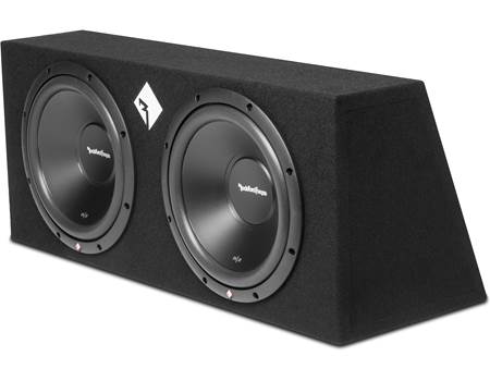 Rockford Fosgate Prime R2-2X12 Sealed enclosure with two 12