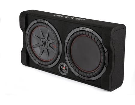 Kicker 48TCWRT122 Truck-style sealed enclosure with single 12