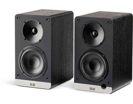 ELAC Debut ConneX DCB41 (Black) Powered bookshelf speakers with