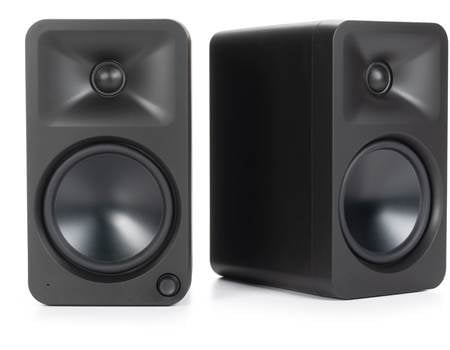 Kanto YU6 (Matte Black) Powered stereo speakers with Bluetooth