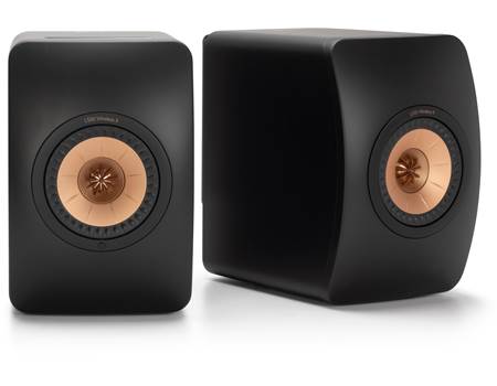 KEF LSXⅡ CarbonBlack KEF LSX II (Carbon Black, Fabric) Powered speakers with Wi-Fi