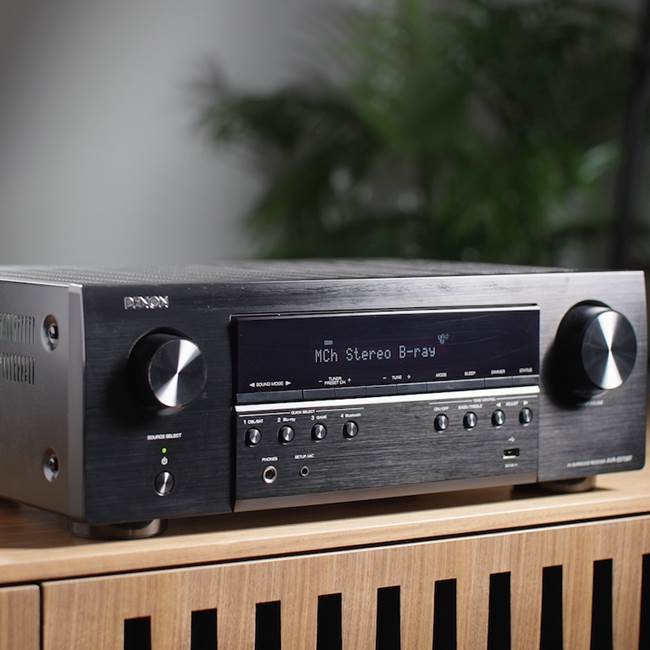 Denon AVR-S570BT 5.2-channel home theatre receiver with Bluetooth