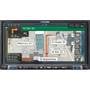 Alpine INE-W967HD 3D graphics in select areas highlight the INE-W967HD's navigation features.