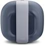 Bose® SoundLink® Micro <em>Bluetooth®</em> speaker Blue with gray strap - back
