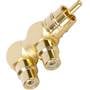 AudioQuest Hard RCA Splitter Front