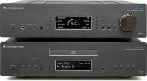 Stacked with the Cambridge Audio Azur 851C DAC/CD Player/digital preamp