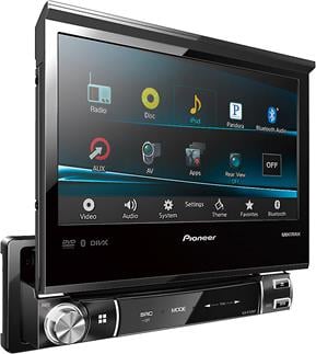 Pioneer AVH-X7500BT DVD receiver at Crutchfield Canada