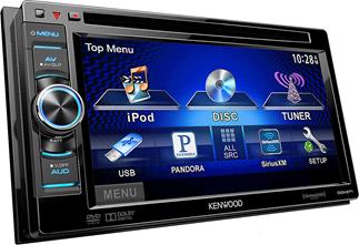 Kenwood DDX271 DVD receiver at Crutchfield Canada