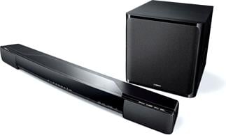 Yamaha YAS-203 home theatre sound bar with wireless subwoofer