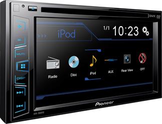 Pioneer AVH-180DVD DVD receiver at Crutchfield Canada