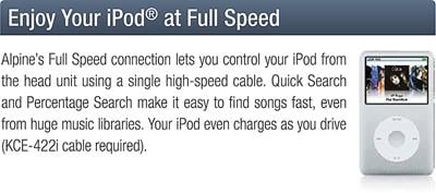 Full Speed iPod control