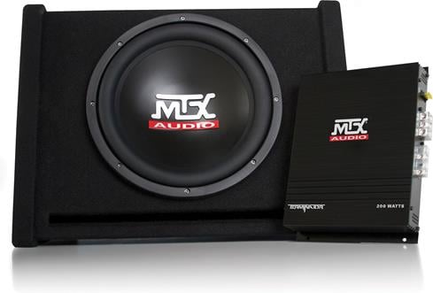 MTX subwoofer and amplifier