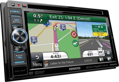 Kenwood DNX571TR navigation receiver for truckers
