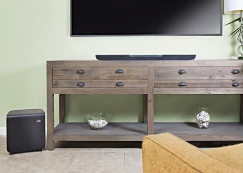 Polk Audio Magnifi One in room setting