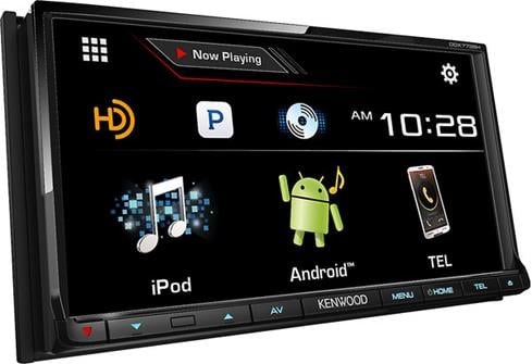 Kenwood DDX773BH DVD receiver at Crutchfield Canada