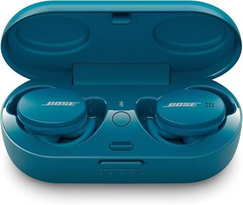 Bose Sport earbuds in case