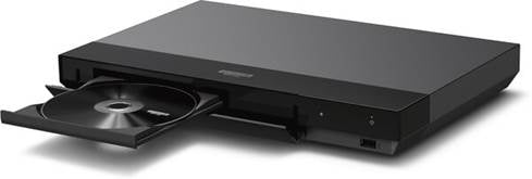 Sony UBP-X700U 4K Ultra HD Blu-ray player with HDMI cable at