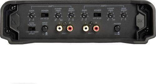 Kicker 11DX400.4 4-channel car amplifier — 50 watts RMS x 4 at