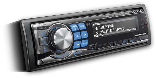 Alpine CDA-9887 CD receiver
