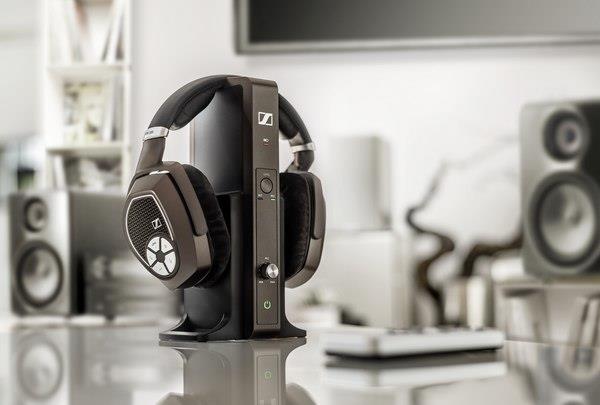 headphones in room setting