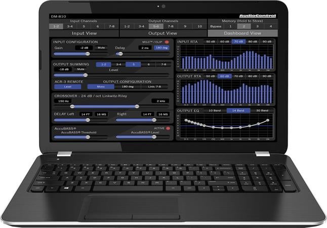 AudioControl Smart-User DSP software