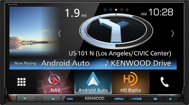 Kenwood Excelon DNX893S Navigation receiver at Crutchfield