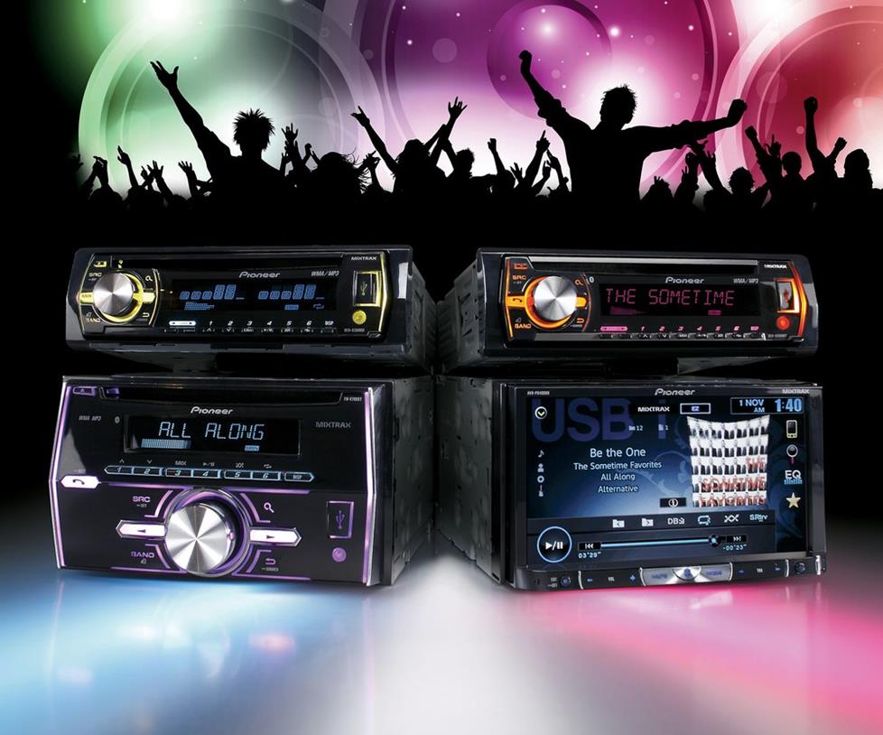 Pioneer MIXTRAX stereos