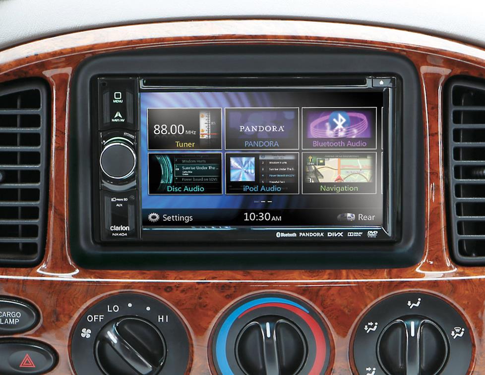Clarion NX404 receiver installed in 2002 Tundra