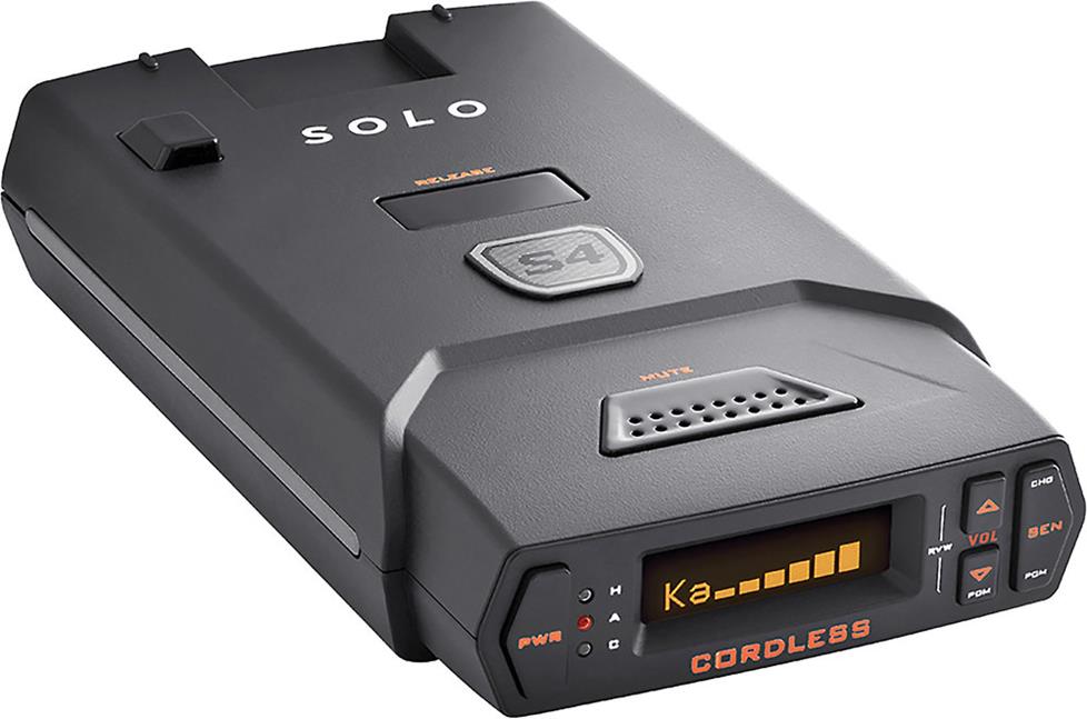 Escort Solo S4 cordless radar detector