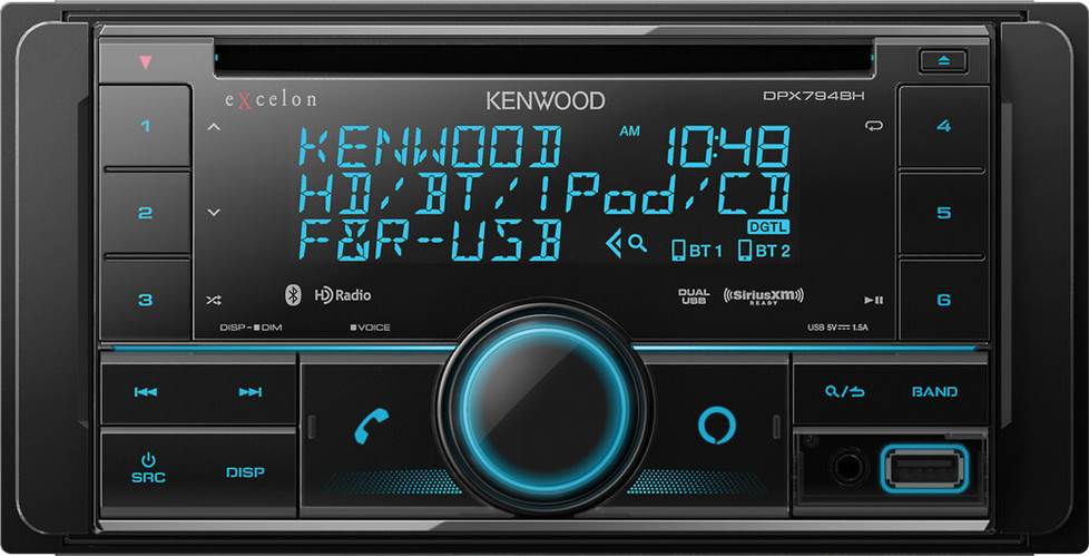 Kenwood Excelon DPX794BH CD Receiver